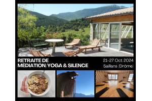 Retraite de méditation, yoga et silence 21-27 Octobre 2024 